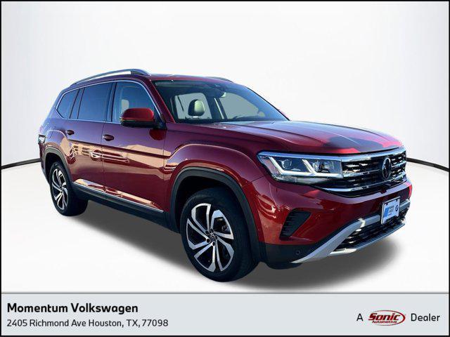 used 2021 Volkswagen Atlas car, priced at $29,999