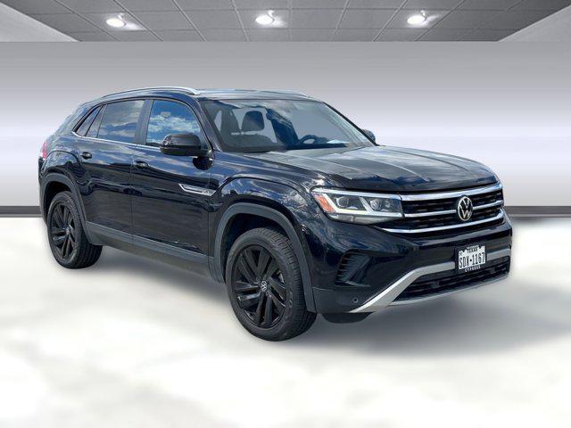 used 2022 Volkswagen Atlas Cross Sport car, priced at $20,999