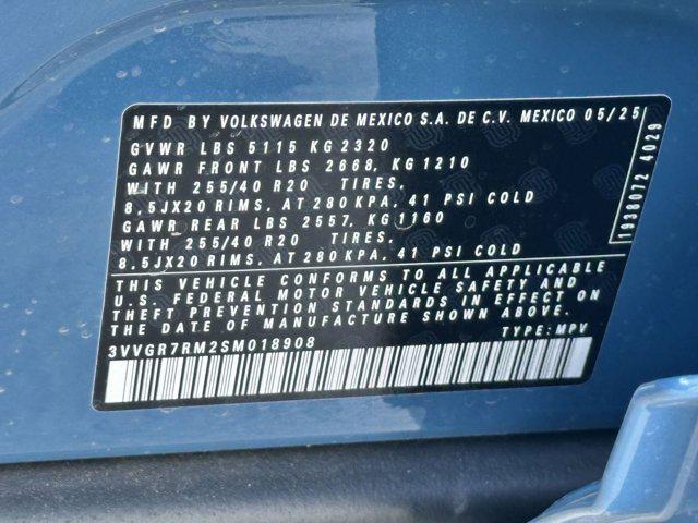 new 2025 Volkswagen Tiguan car, priced at $38,641