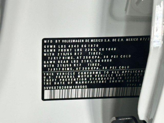 used 2024 Volkswagen Taos car, priced at $21,999