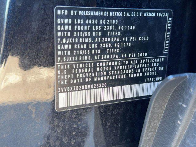 used 2024 Volkswagen Taos car, priced at $20,799