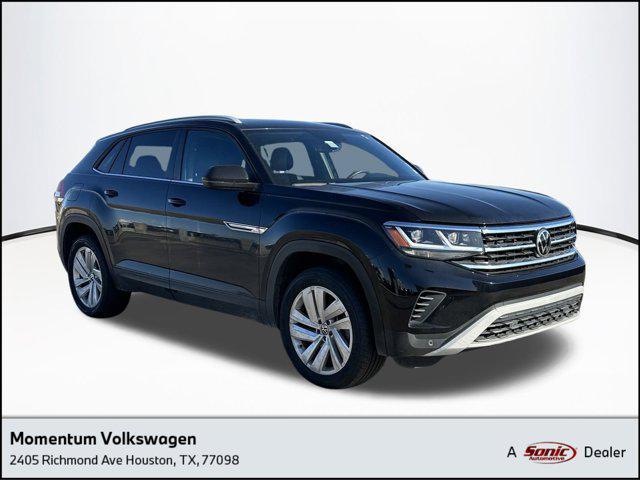 used 2021 Volkswagen Atlas Cross Sport car, priced at $24,696