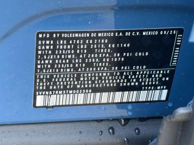 new 2026 Volkswagen Tiguan car, priced at $36,351