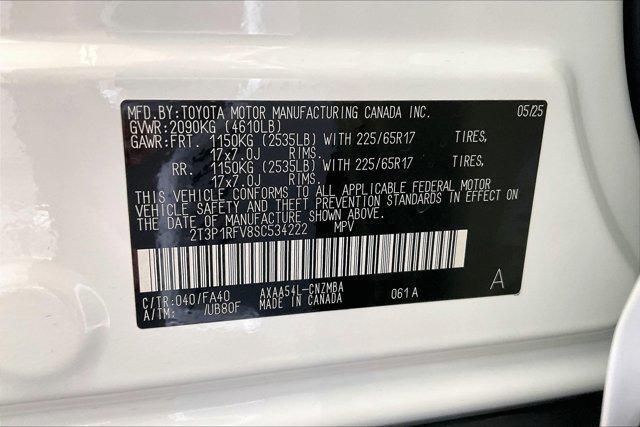new 2025 Toyota RAV4 car, priced at $37,767
