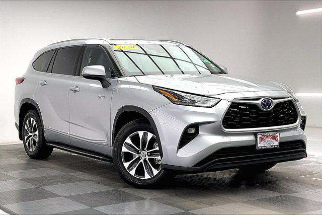 used 2020 Toyota Highlander Hybrid car, priced at $40,782