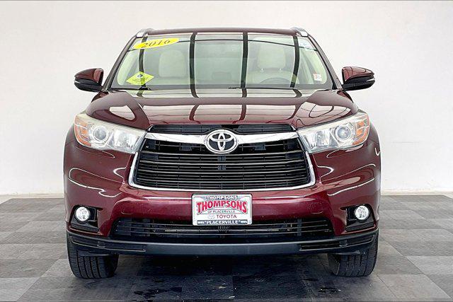 used 2016 Toyota Highlander car, priced at $19,683