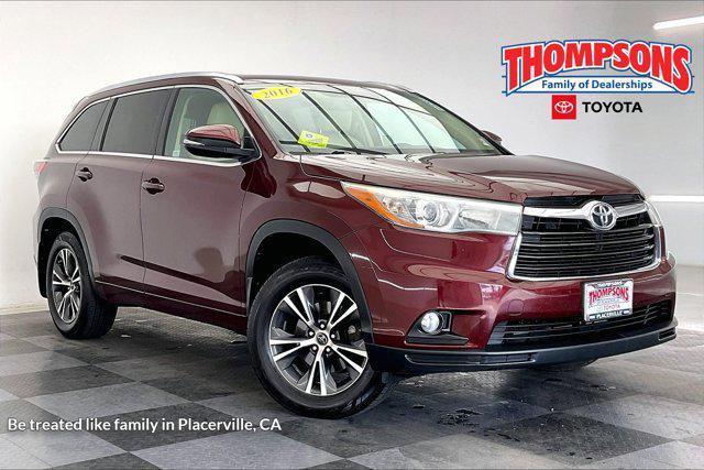 used 2016 Toyota Highlander car, priced at $19,683