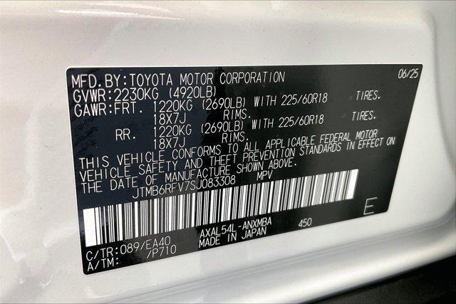 new 2025 Toyota RAV4 Hybrid car, priced at $44,702
