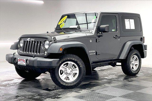 used 2017 Jeep Wrangler car, priced at $20,990