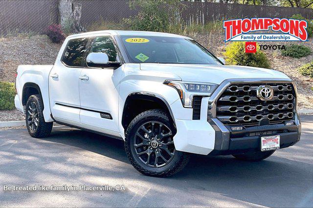 used 2022 Toyota Tundra car, priced at $47,674