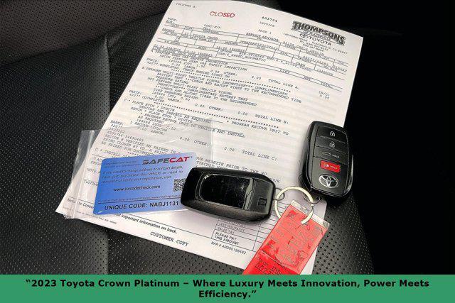 used 2023 Toyota Crown car, priced at $35,900