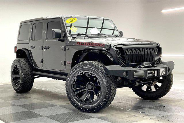 used 2018 Jeep Wrangler Unlimited car, priced at $33,950