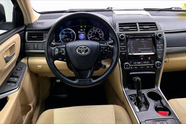 used 2016 Toyota Camry Hybrid car, priced at $16,650