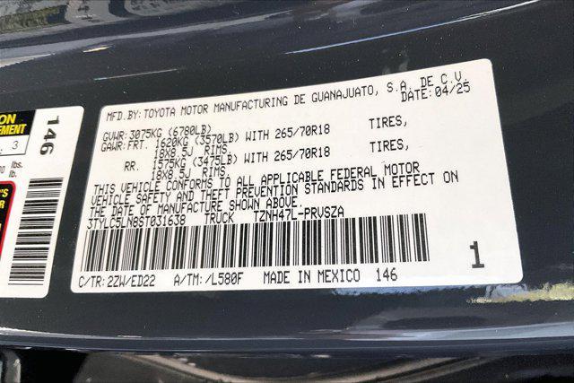 new 2025 Toyota Tacoma car, priced at $73,036