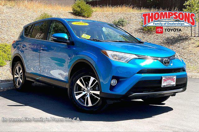 used 2018 Toyota RAV4 car, priced at $18,917