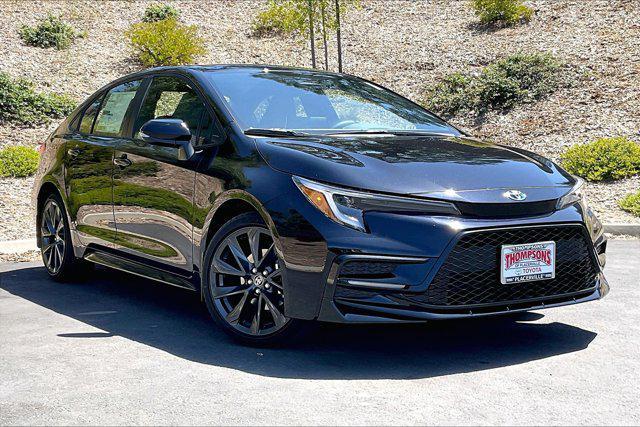 new 2025 Toyota Corolla Hybrid car, priced at $28,588