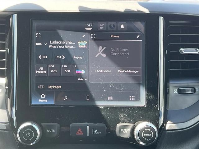 new 2025 Ram 1500 car, priced at $47,110