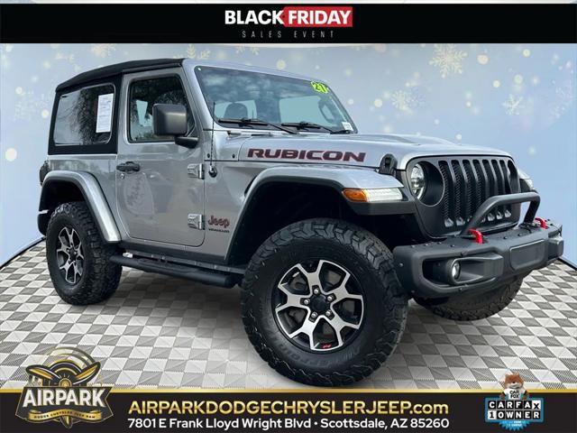 used 2021 Jeep Wrangler car, priced at $34,988