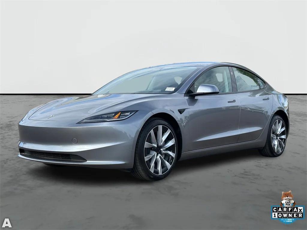 used 2025 Tesla Model 3 car, priced at $36,576