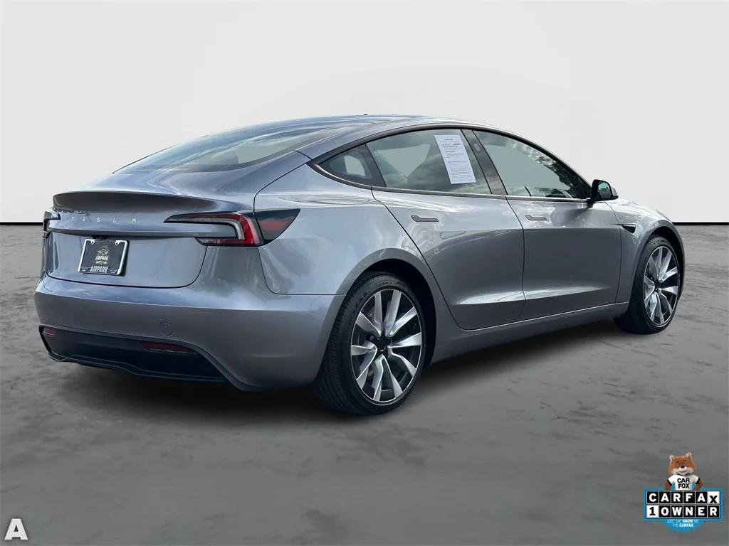 used 2025 Tesla Model 3 car, priced at $36,576