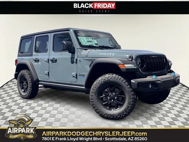 new 2024 Jeep Wrangler 4xe car, priced at $64,030