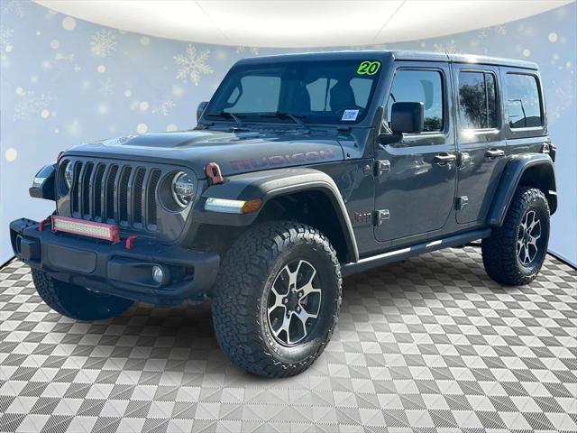 used 2020 Jeep Wrangler Unlimited car, priced at $29,388