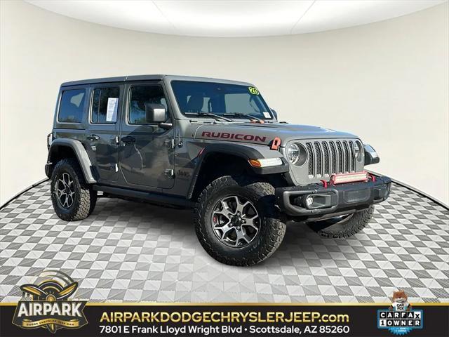 used 2020 Jeep Wrangler Unlimited car, priced at $29,388