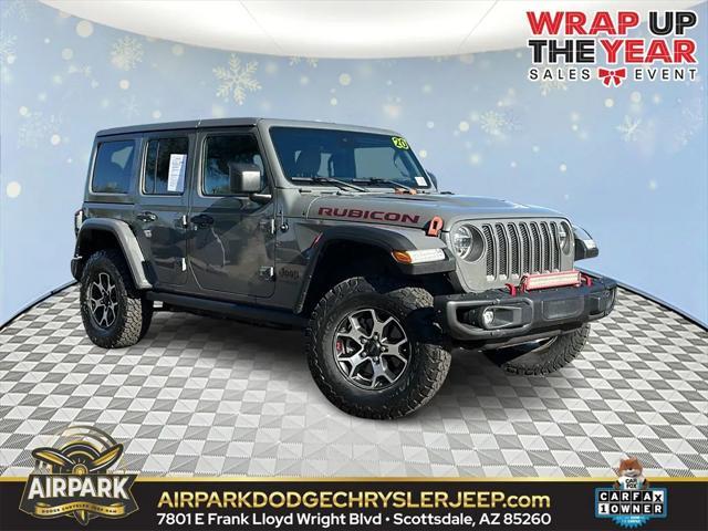 used 2020 Jeep Wrangler Unlimited car, priced at $30,855