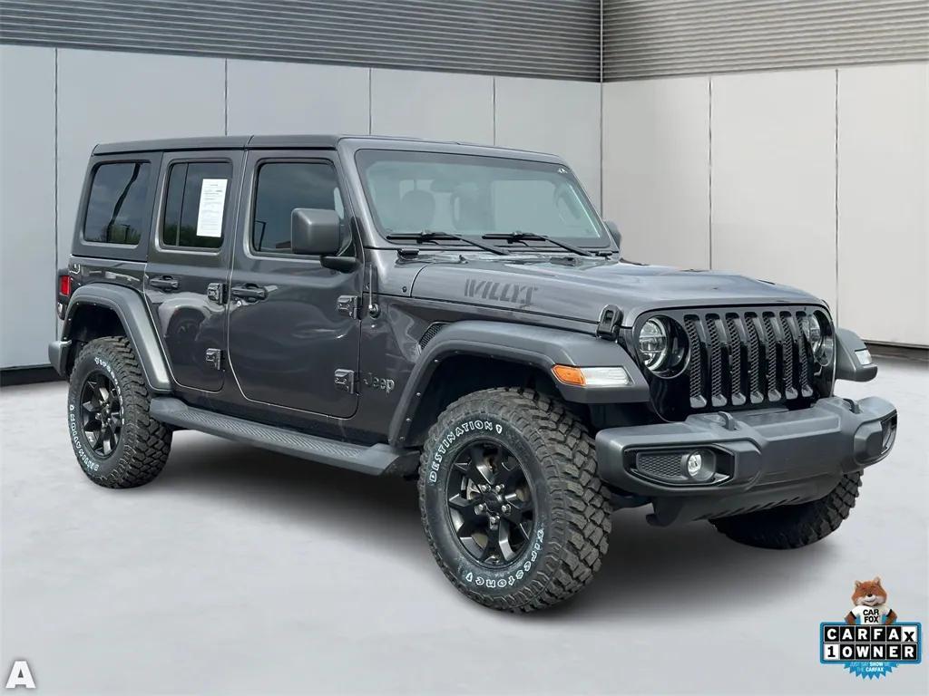 used 2022 Jeep Wrangler car, priced at $26,999