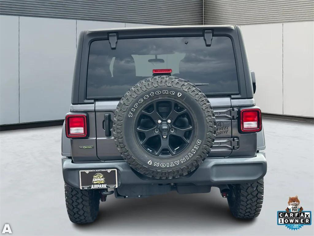 used 2022 Jeep Wrangler car, priced at $26,999