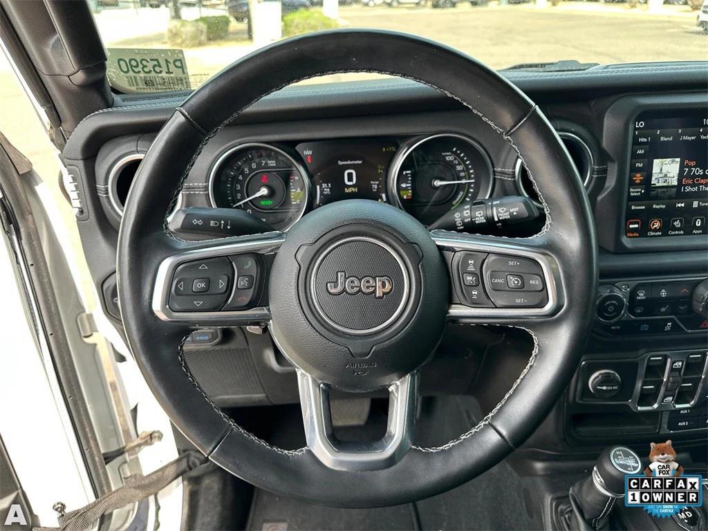 used 2022 Jeep Wrangler Unlimited 4xe car, priced at $30,937
