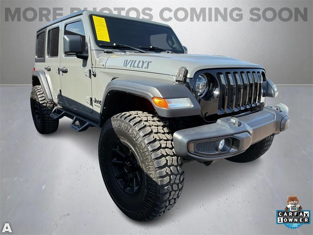used 2021 Jeep Wrangler car, priced at $31,631