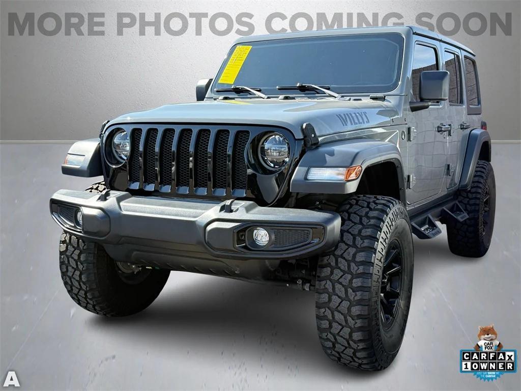 used 2021 Jeep Wrangler car, priced at $31,631