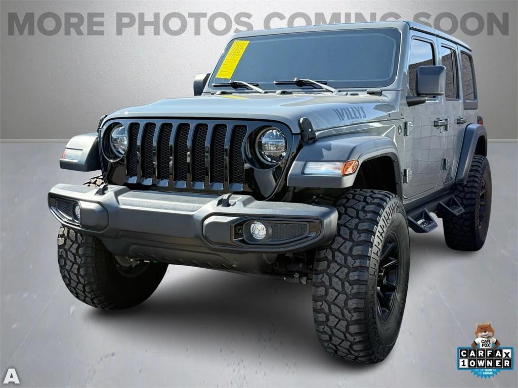 used 2021 Jeep Wrangler car, priced at $31,631