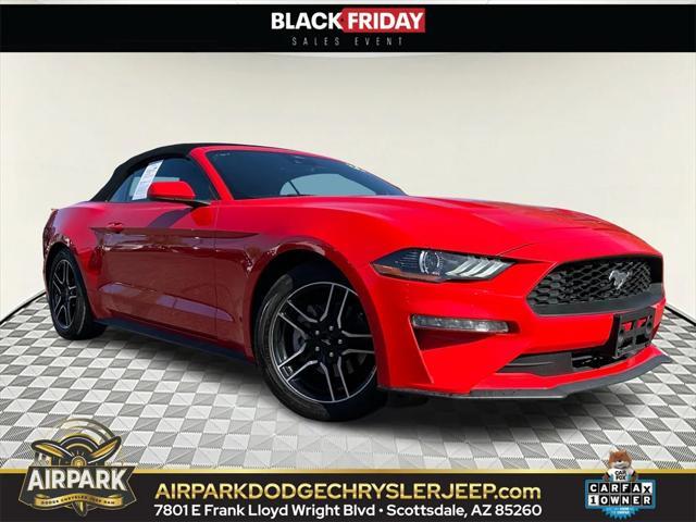 used 2022 Ford Mustang car, priced at $20,988