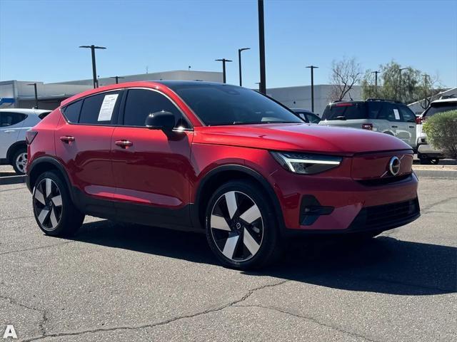 used 2023 Volvo C40 Recharge Pure Electric car, priced at $32,989