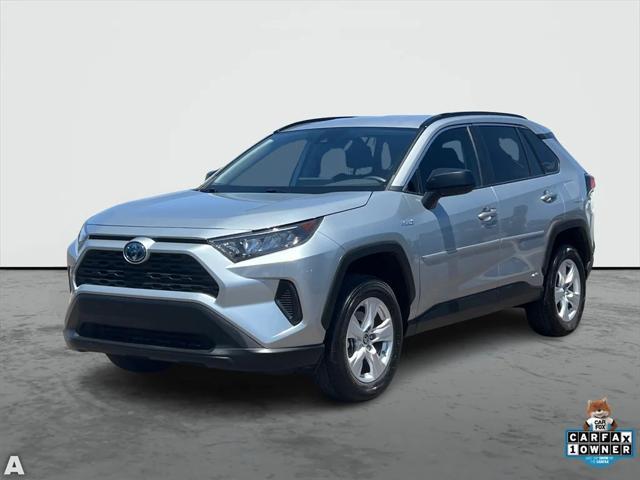 used 2021 Toyota RAV4 Hybrid car, priced at $27,968