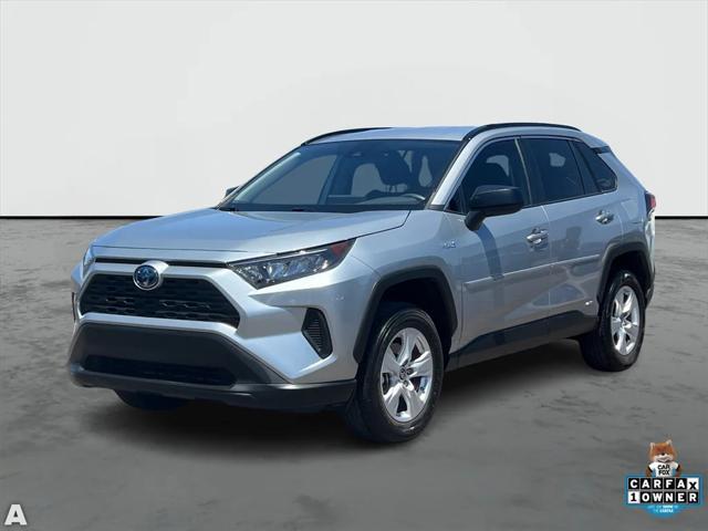 used 2021 Toyota RAV4 Hybrid car, priced at $27,968