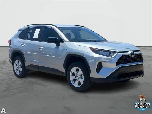 used 2021 Toyota RAV4 Hybrid car, priced at $27,968