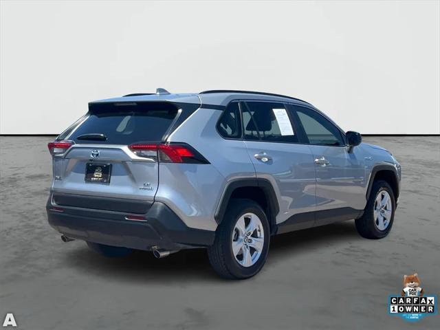 used 2021 Toyota RAV4 Hybrid car, priced at $27,968