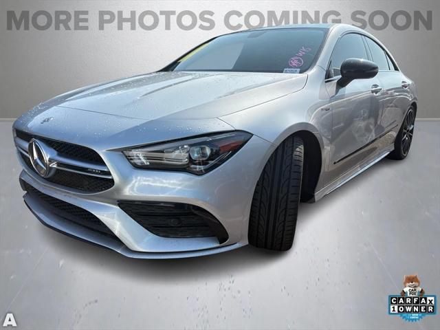 used 2022 Mercedes-Benz AMG CLA 35 car, priced at $37,250
