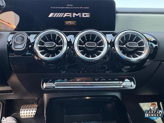 used 2022 Mercedes-Benz AMG CLA 35 car, priced at $37,250