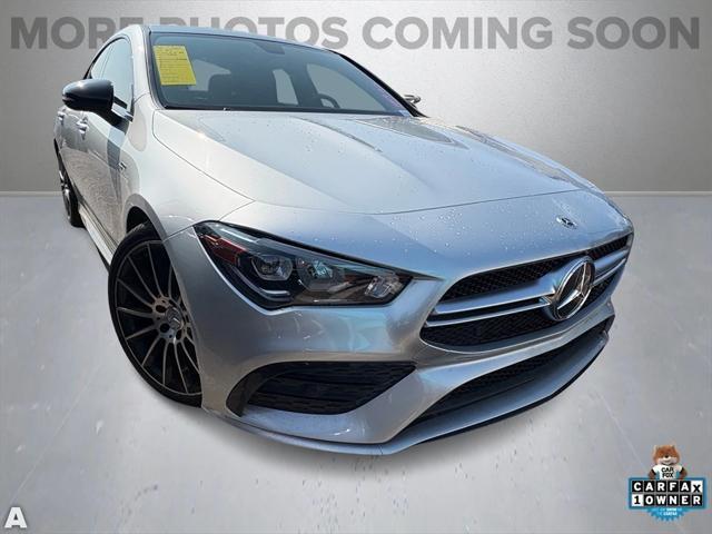 used 2022 Mercedes-Benz AMG CLA 35 car, priced at $37,250