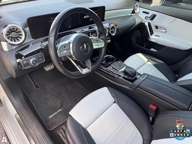 used 2022 Mercedes-Benz AMG CLA 35 car, priced at $37,250