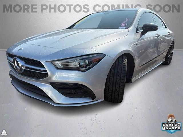 used 2022 Mercedes-Benz AMG CLA 35 car, priced at $37,250