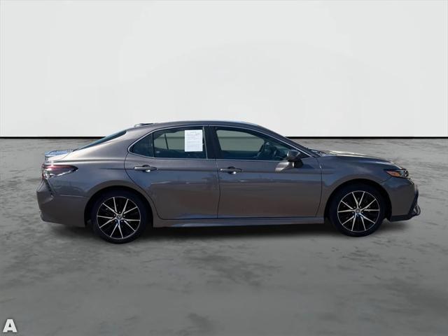 used 2021 Toyota Camry car, priced at $20,896