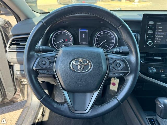 used 2021 Toyota Camry car, priced at $20,896