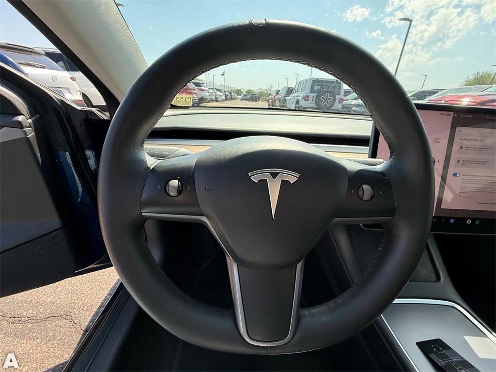used 2023 Tesla Model 3 car, priced at $24,171