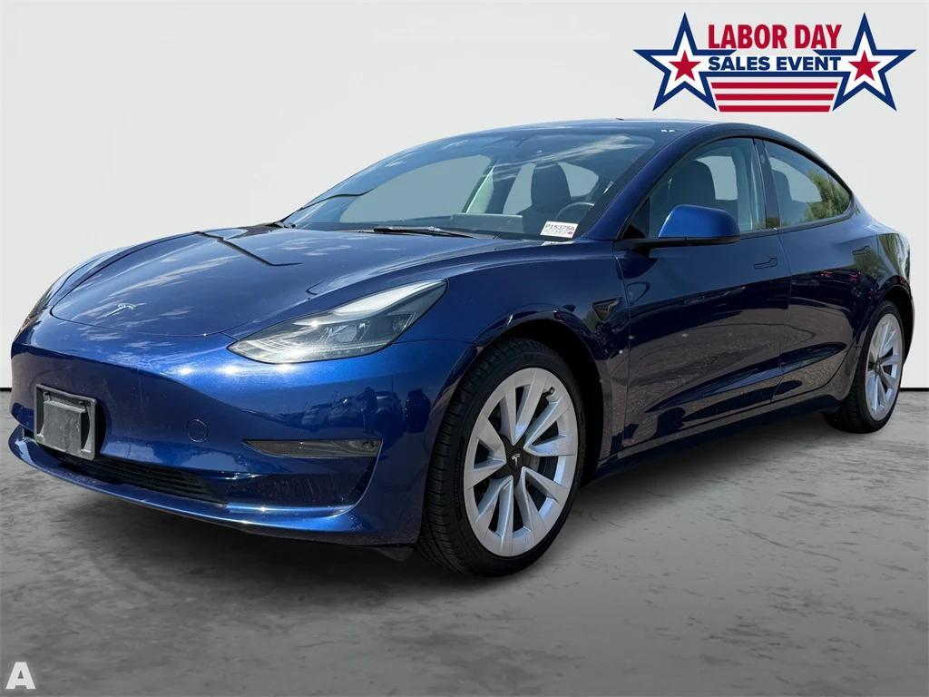used 2023 Tesla Model 3 car, priced at $24,171