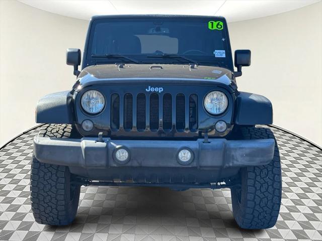 used 2016 Jeep Wrangler Unlimited car, priced at $22,988